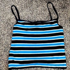 spaghetti strap crop top